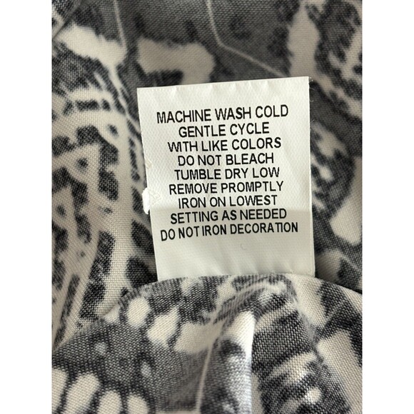 NY Collection Maxi Dress 1X Plus Geometric Embellished Artsy Travel Modest New - Picture 11 of 15